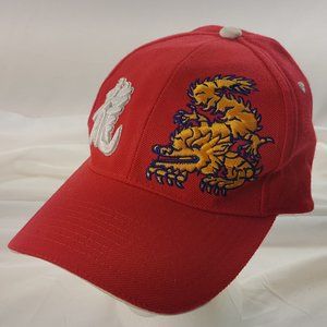DRAGON Cap Trucker Hat Snapback Baseball Red
